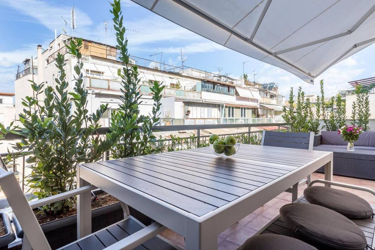 Emily In Athens - Central Chic Flat With Terrace Syntagma E1 Exterior foto