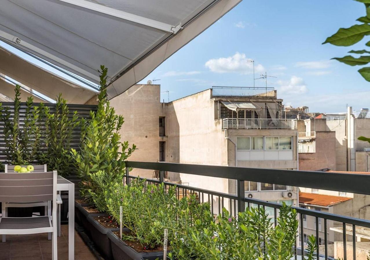 Emily In Athens - Central Chic Flat With Terrace Syntagma E1 Exterior foto